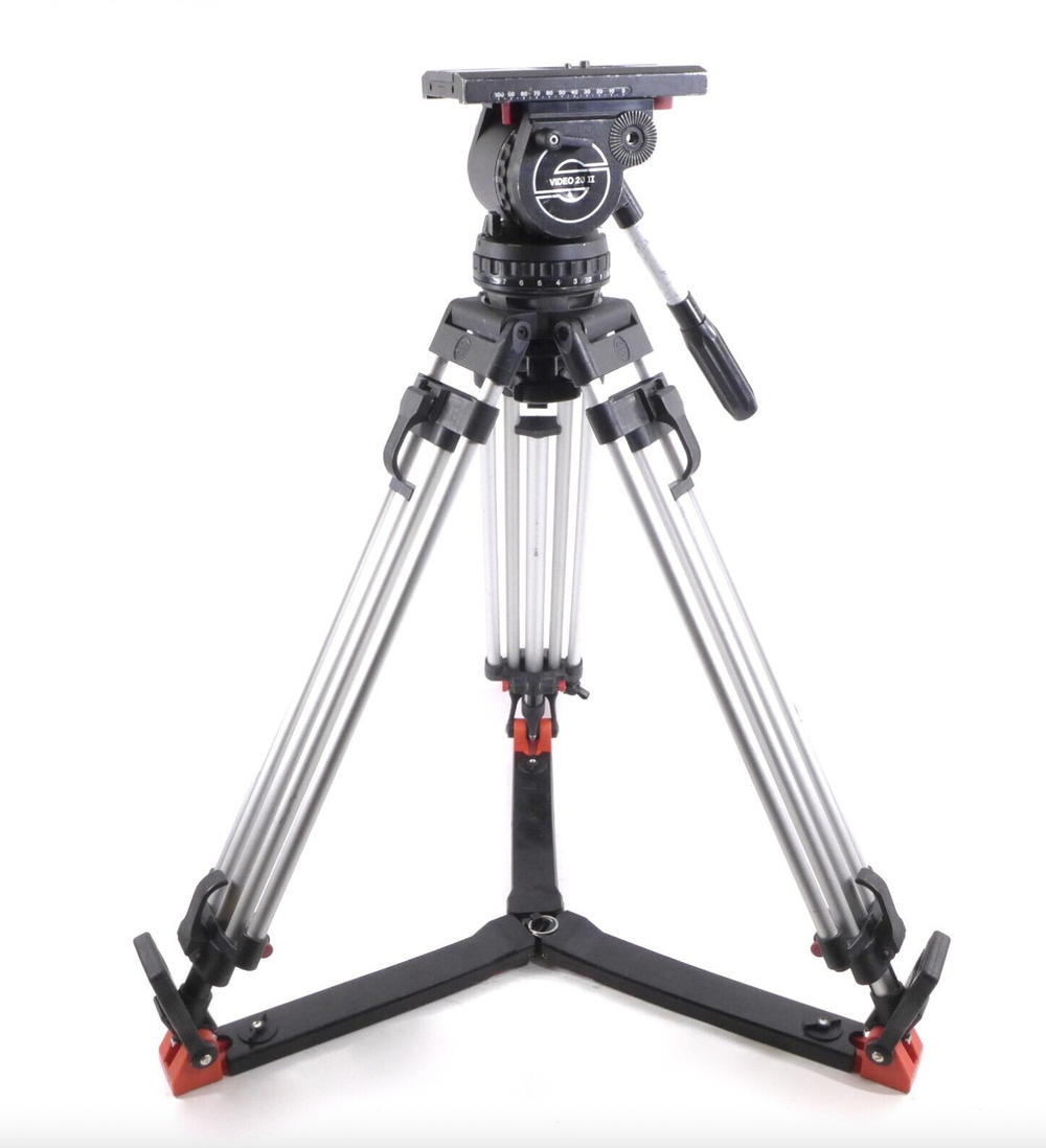 Sachtler Video 20 II Tripod KIT — Greenwood Cinema Rentals | NYC